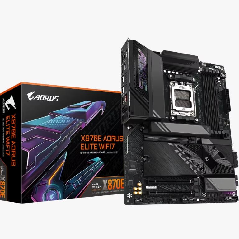 X870E Atx Motherboard - X870e Aorus Wifi7, toonaangevend gaming-moederbord, Am5,
